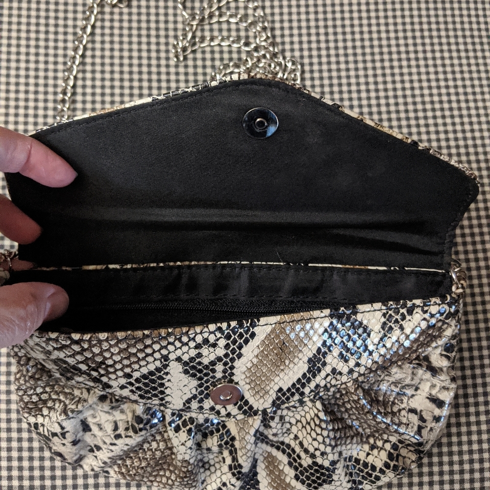 Soft Sided Python Print Bag - image 2